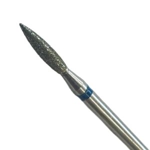 Fresa de diamante punta de llama – Grit azul (medio)  - AC-FR-02