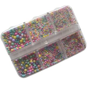 Set de microperlas decorativas para uñas – Multicolor  NA-DEC-01