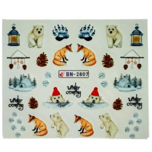 Stickers de agua BN-2807