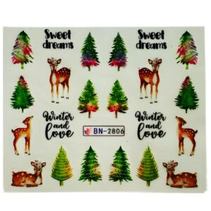Stickers de agua BN-2806