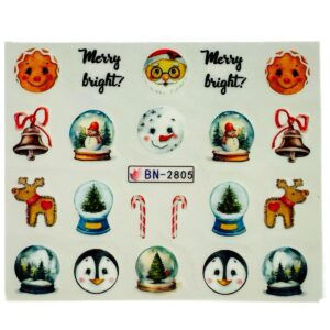 Stickers de agua BN-2805