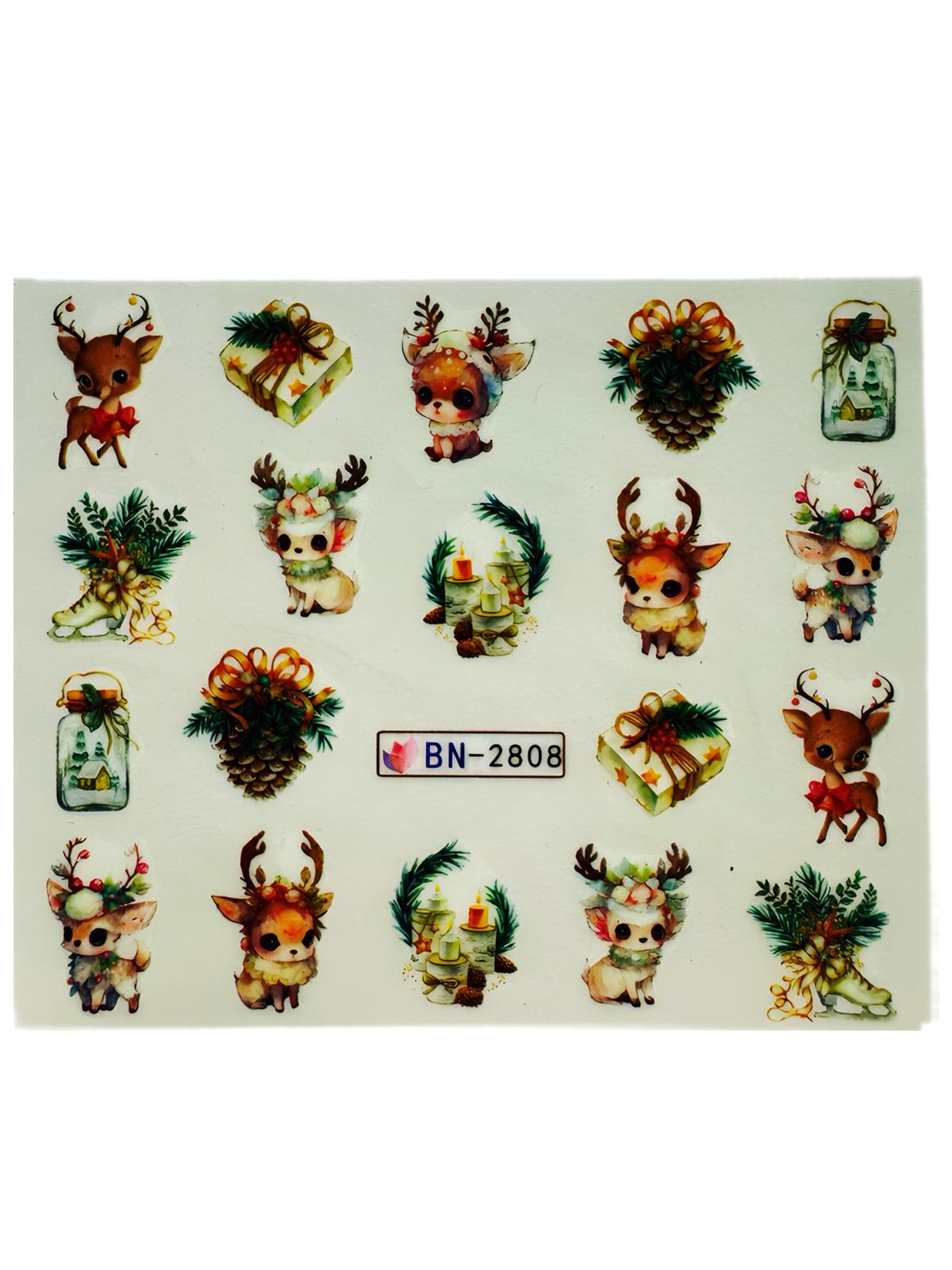 Stickers de agua BN-2808