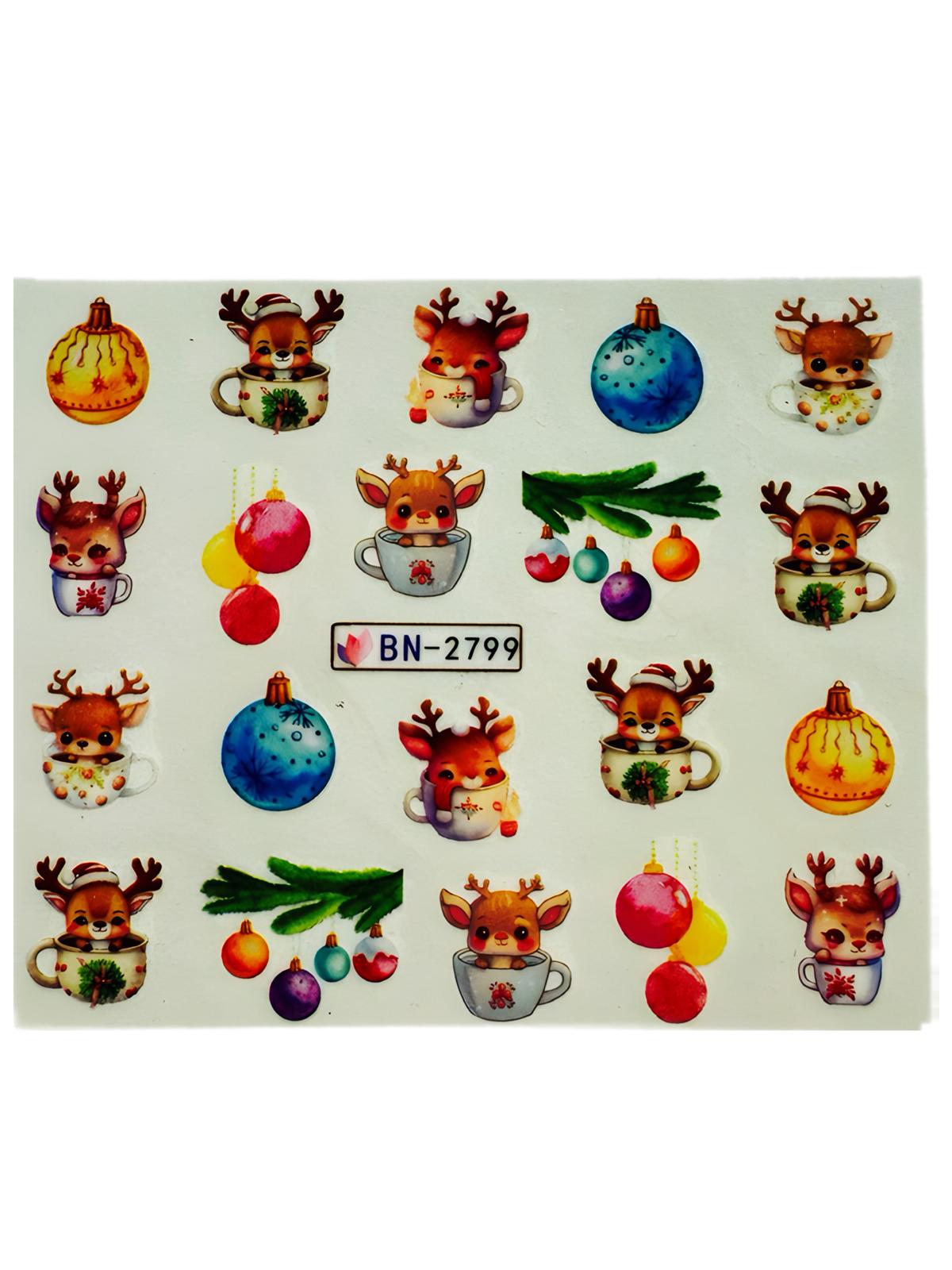 Stickers de agua BN-2799