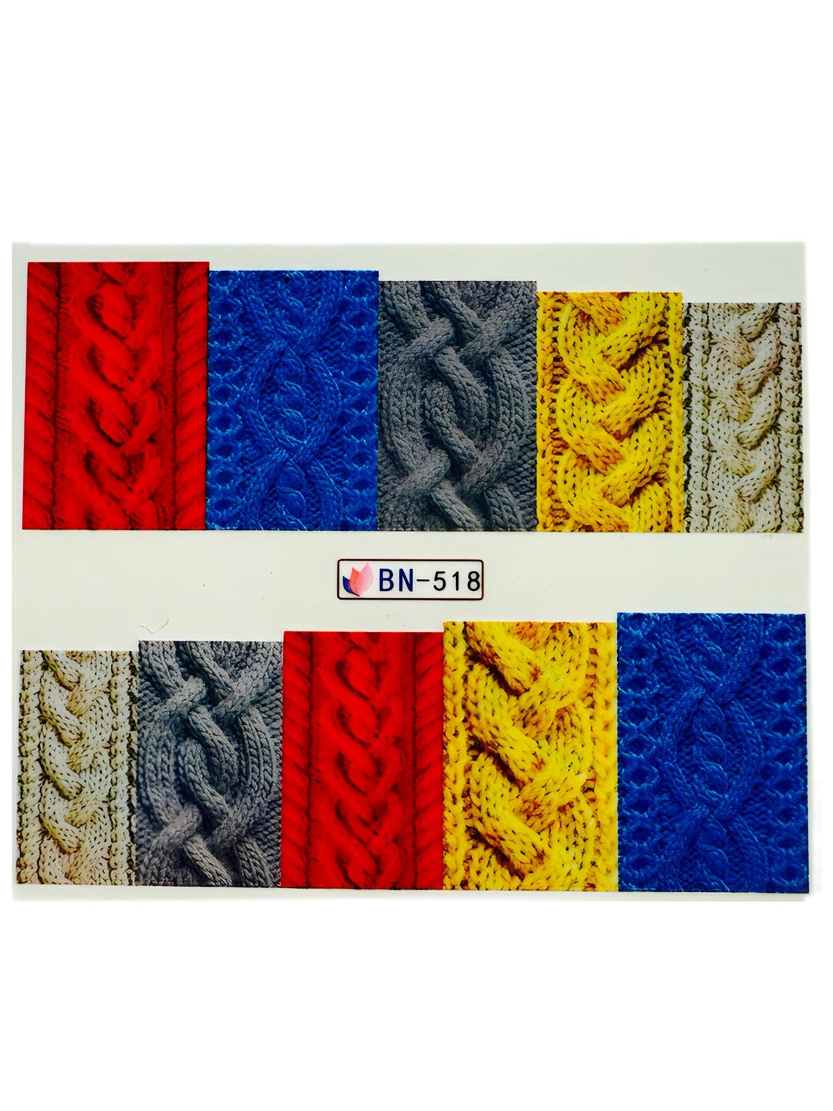 Stickers de agua BN-518