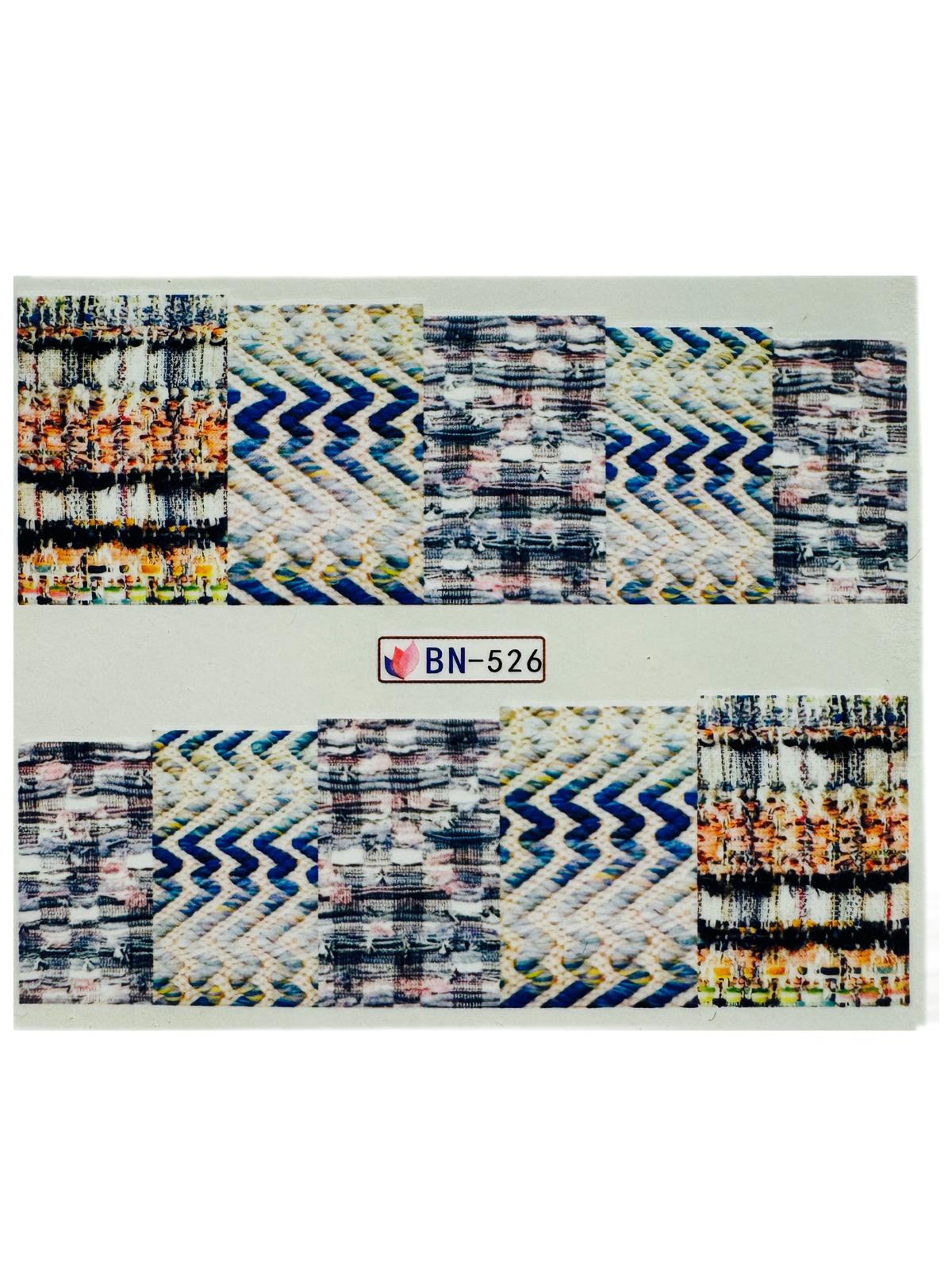 Stickers de agua BN-526