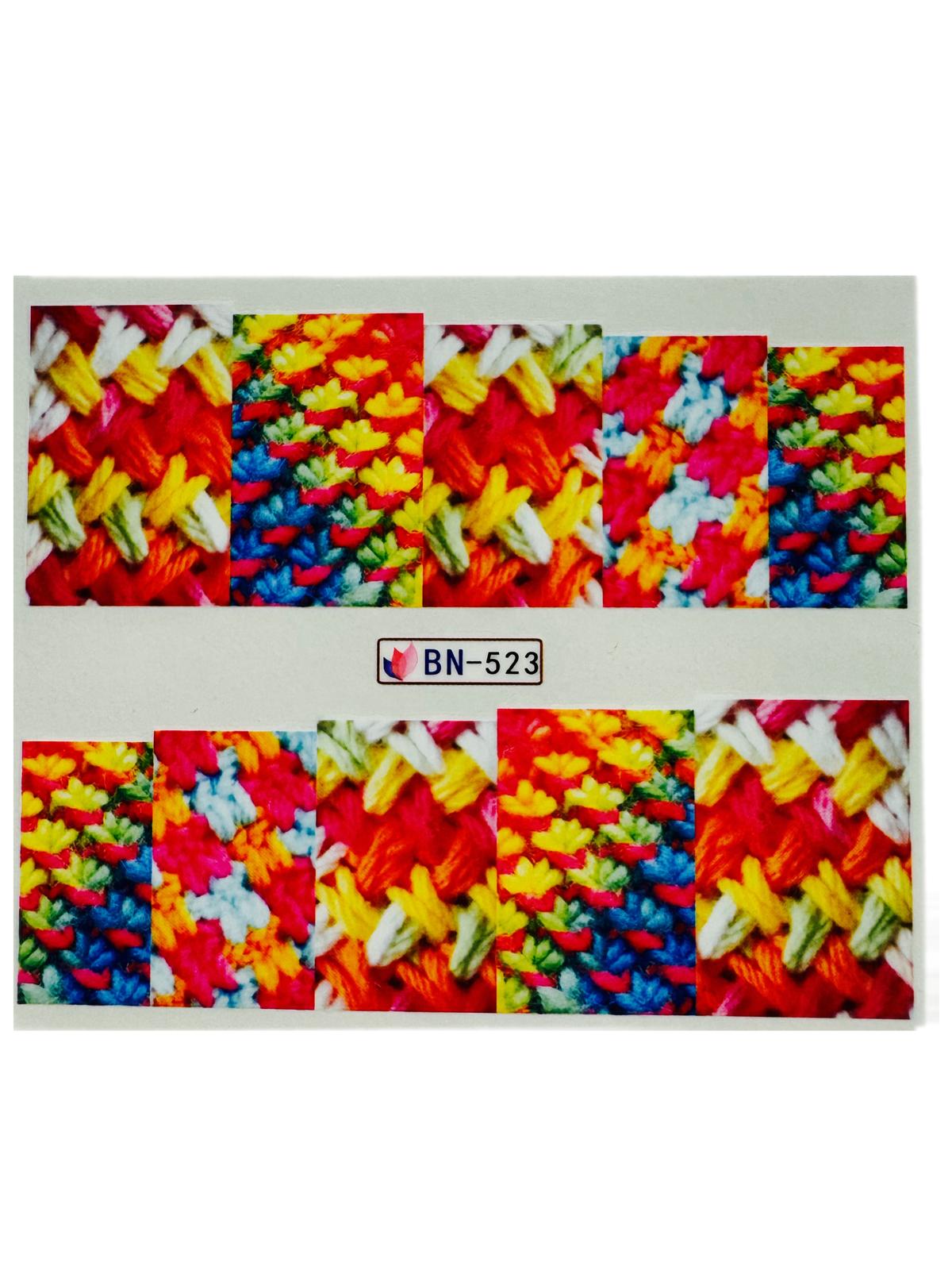 Stickers de agua BN-523