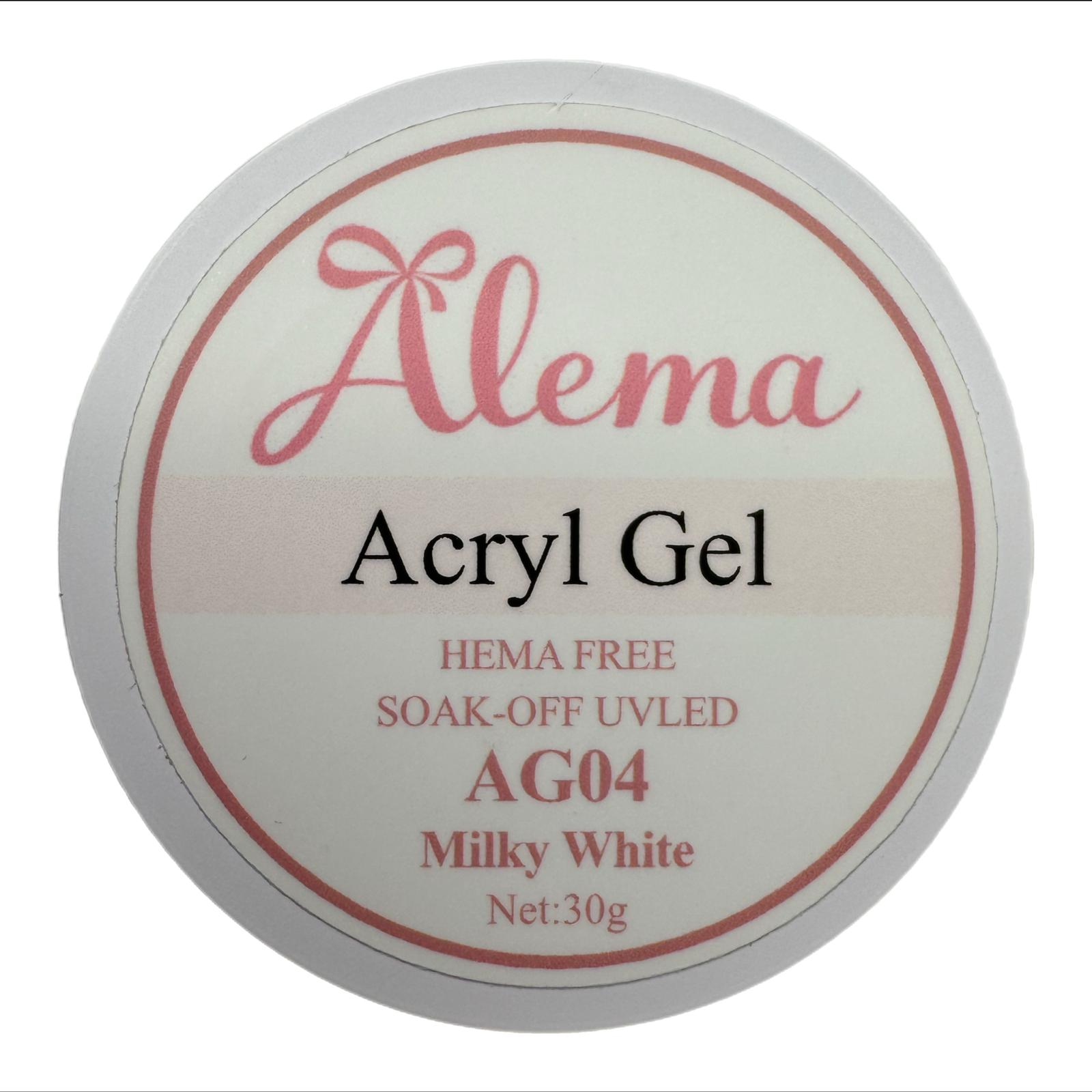 Acryl Gel AG04 - Milky White (30g)