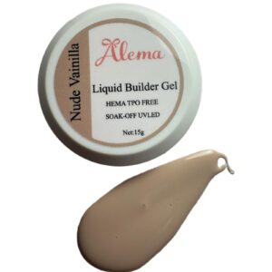 Liquid Builder Gel  Nude Vainilla  - 15g