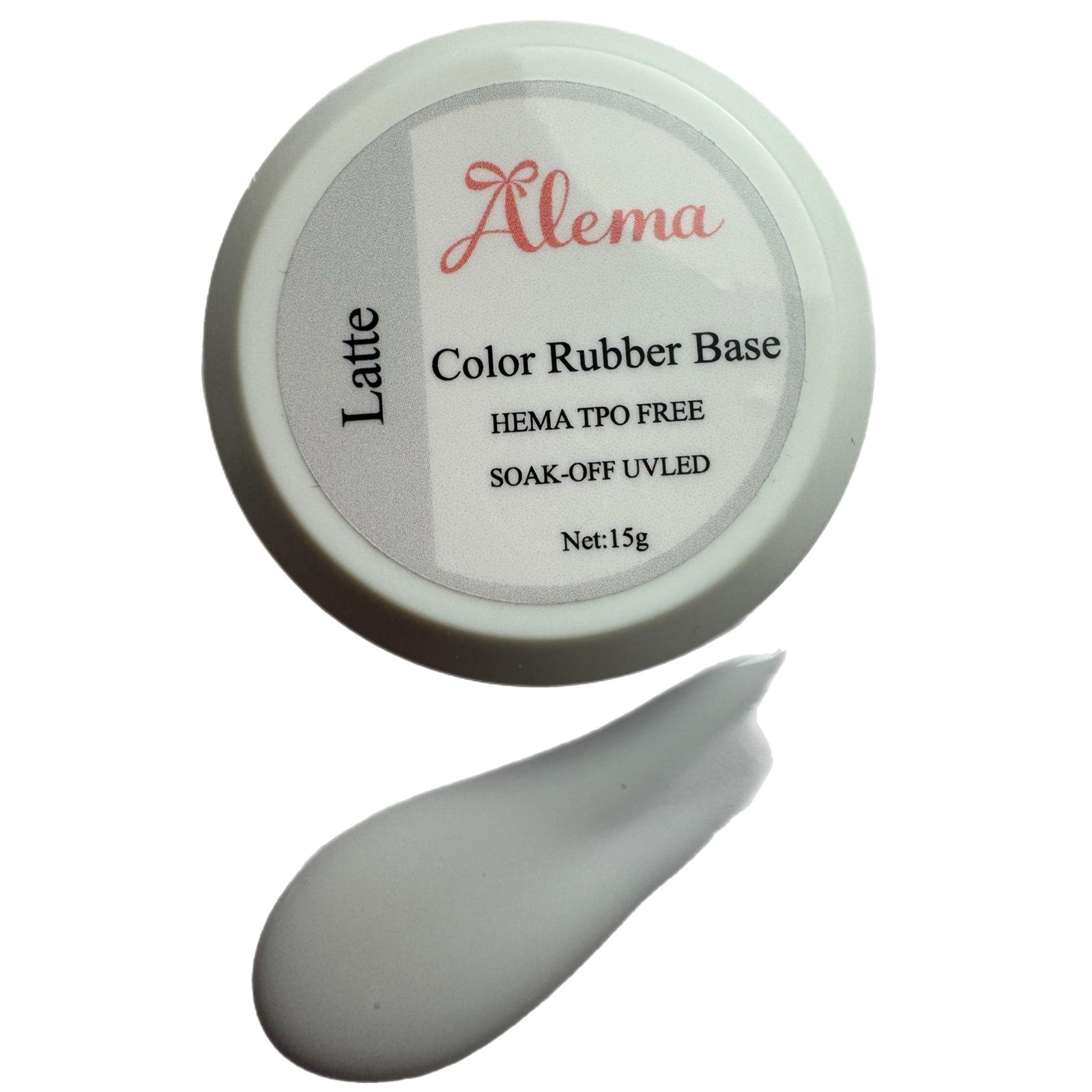 Color Rubber Base Latte - 15g