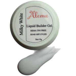 Liquid Builder Gel Milky White - 15g