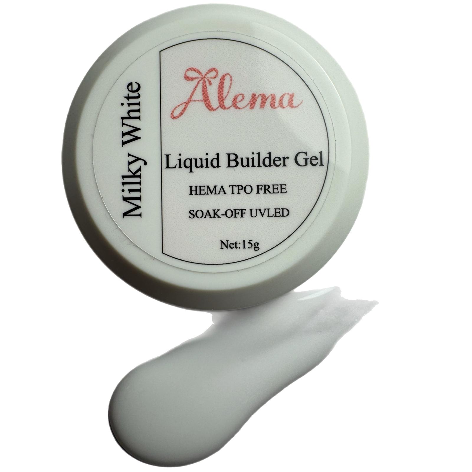 Liquid Builder Gel Milky White - 15g