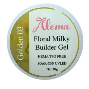 Builder Gel - Floral Milky Golden 03 - 30g