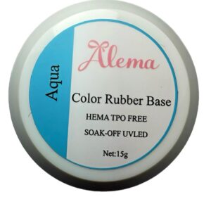 Color Rubber Base - Aqua - 15g