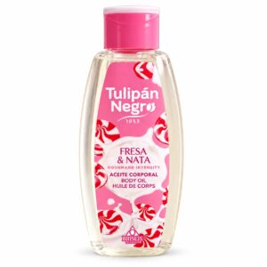 Aceite Corporal Tulipán Negro – Fresa & Nata