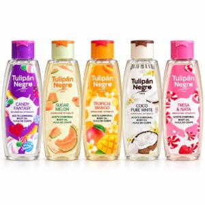 Aceites Corporales Tulipán Negro – Colección Gourmand