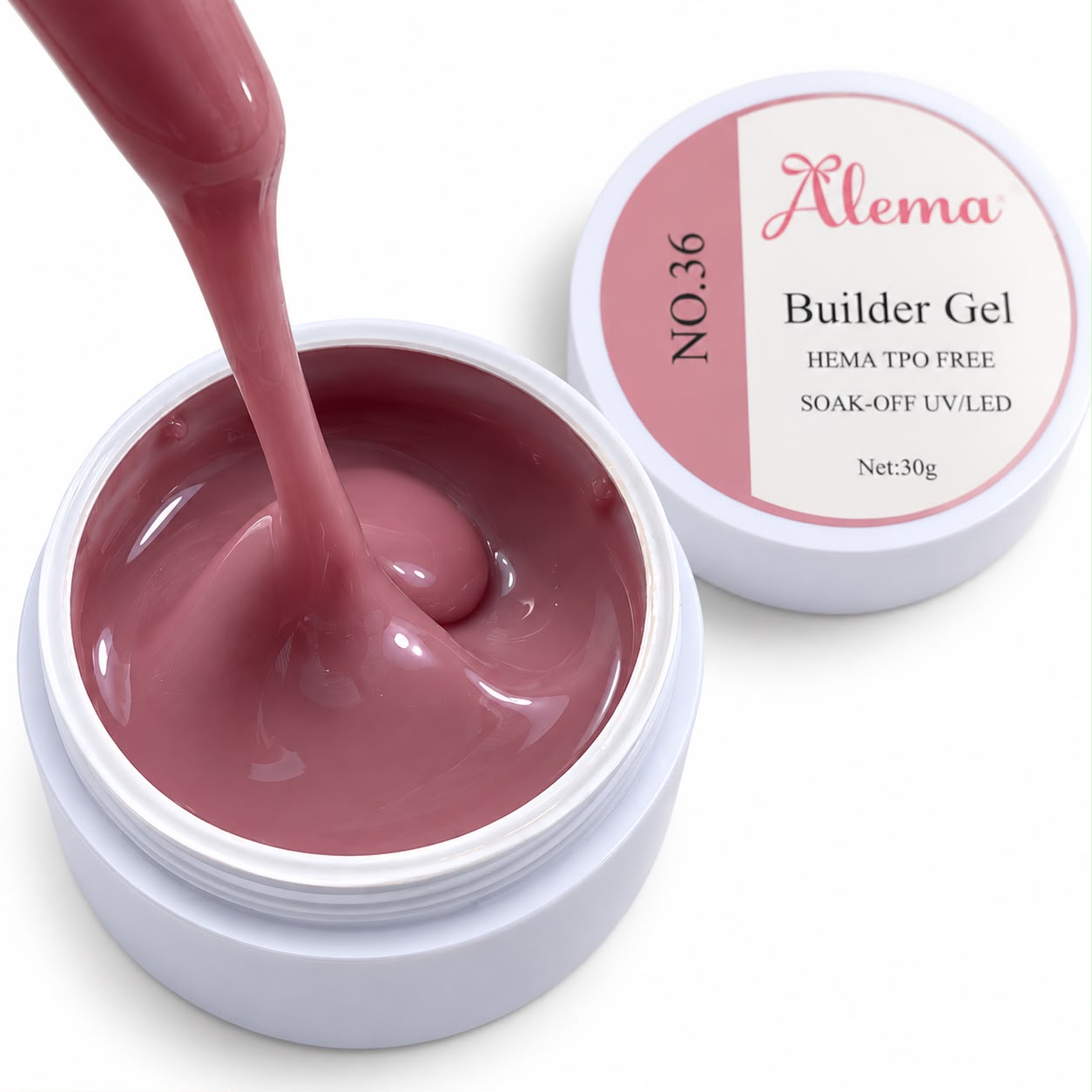 Builder Gel Nº36 – Nude Rosa · 30 g - Imagine 2