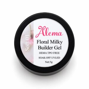 Floral Milky Builder Gel – Soft 01